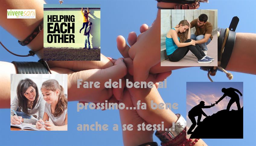 L'altruismo si impara da piccoli... L'altruismo si impara da piccoli...